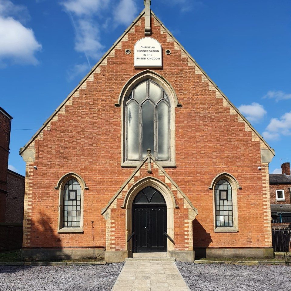 The congregation building in Manchester